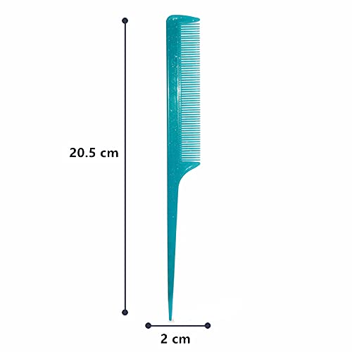 Nuangela Styling Comb Set, Cutting Combs Clipper Rat Tail Hair Beard Comb, Wide And Fine Tooth Hair Dressing Comb For Women Men Parting Teasing, Professional Barber Comb #TOP4