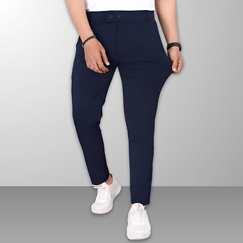Image of Men's Stylish Slim Fit Trousers for Office and Casual Wear | Versatile Men's Trousers | Ideal for Formal Events and Everyday Casual Wear