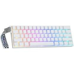 MechLands Aula Mini60 HE PRO Wireless Hall Effect Gaming Keyboard, 4000mAh | Magnetic Keyboard with 8K Polling, Fast Trigger, SOCD & DKS, Adjustable Actuation, RGB Backlit, Sound Dampening (White)
