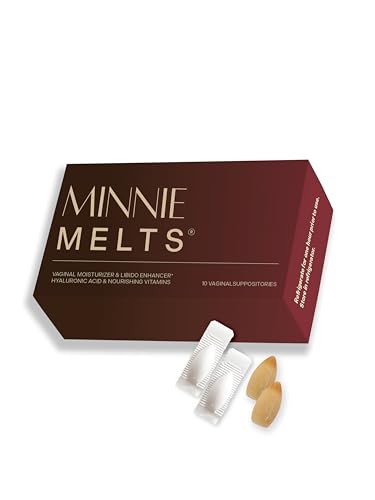Image of - Vaginal Moisturizer & Lubrication Suppositories - Hyaluronic Acid & Vitamin-Enriched Intimacy Support - Hydration & Comfort for Hormonal Balance, Perimenopause & Postpartum Wellness