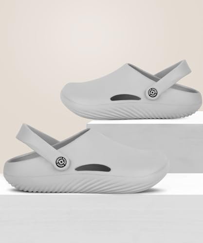 Image of PeniLo Stylish Slip-on Clog for Men|Breathable Slip-Resistant Clogs|Waterproof Garden Clog for Men