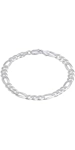 Pulseras Fígaro De Plata De Ley | Joyería Lirys – Liry's Jewelry