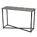 Household Essentials Slate Faux Concrete Sofa Table | Console Table for Entryway