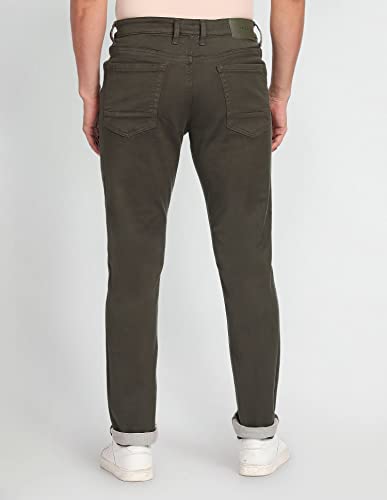 Image of Arrow Men's Mid Rise Jameson Slim Fit Jeans