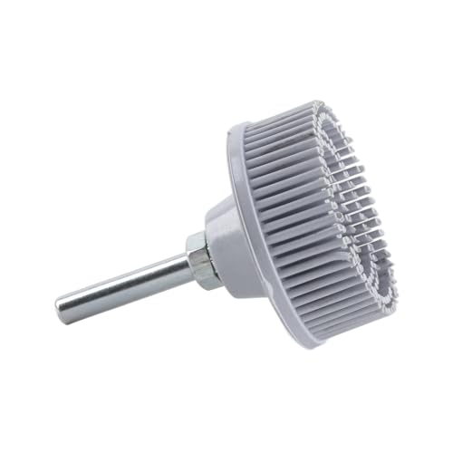 Generic Dysk Usuwania Powłoki ściernej, Gruboziarniste Załącznik od Włosia z Mocowaniem Shank 6 Pakiet 2 Cala 50# 80# 120# Szlifowanie Dysk ściernych Szlifierów do Metalu (WHITE)