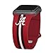 Affinity Bands Alabama Crimson Tide HD Watch Band Compatible with Apple Watch (38/40/41mm Long Stripes)