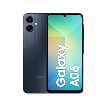 Smartphone Samsung Galaxy A06 128GB, 4GB RAM, Processador Octa-Core, Bateria de 5000mAh, Tela Infinita de 6.7", Câmera Traseira Dupla, Dual Chip - Azul Escuro