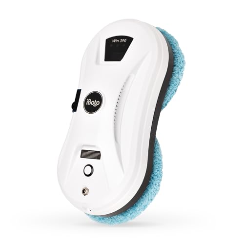 La Mejor Lista de Seguridad y limpieza disponible en línea para comprar. 42 IBoto Robot Limpiacristales Automático Pulverización | Alta Succión 3000 Pa, Sensor Anticaída, Control por App y Mando a Distancia | Limpieza Segura de Ventanas, Espejos y...