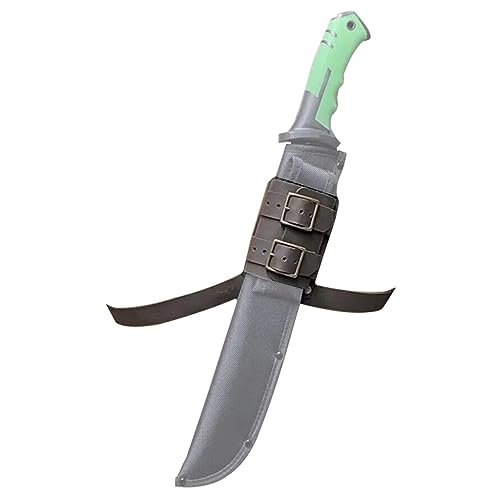 Fukamou Funda Trasera para Espadas | Correa Espadas Ajustable Medieval Vintage para Espalda,Funda Espadas traseras Guerrero, Armadura Caballero, Accesorios Pirata, Funda