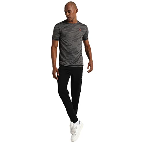Image of Campus Sutra Men Polyester Regular Fit T-Shirt