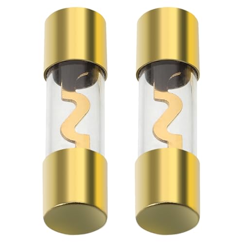 WRITWAA Lot de 2 Fusibles Audio 150A Haute Capacité pour Amplificateur Automobile Fusible en Ligne Fiable pour Protection Système Audio Compatible Modifications Amplificateurs Voiture