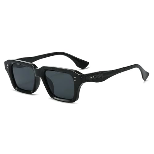 Lunettes de soleil carrées à rivets le choix tendance de la saison