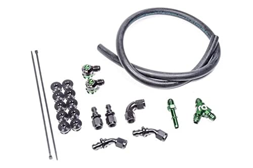 Radium Engineering Fuel Rail Plumbing Kit Compatible with GM