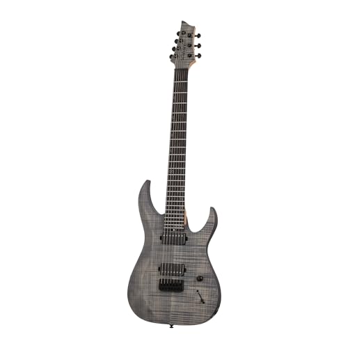 Schecter Sunset-7 Extreme 7-string Baritone Electric Guitar - Grey
