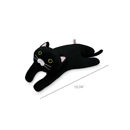 Miniso Black Cat Pillow Plush Doll Toy Black Cat 15.74" Buy Online in United Arab Emirates at