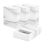 【Buena Calidad】: Hecho de papel Kraft de alta calidad, resistente y duradero, no se puede aplastar fácilmente como otras cajas de papel Kraft en el mercado; Puede agregar ideas a su propia inspiración, decorar con cintas o cuerdas para crear su propio regalo único.