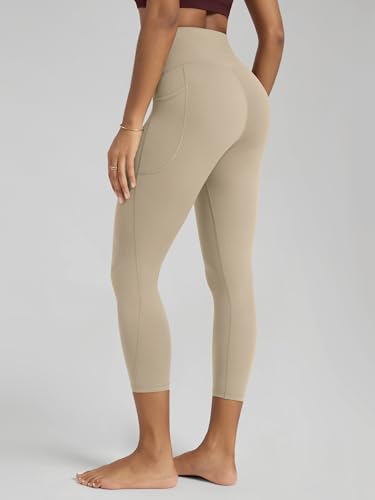 Image of ODODOS Buttery Soft Lounge Yoga Leggings with Pockets for Women 23 inch / 25 inch /28 inch High Waist Yoga Pants