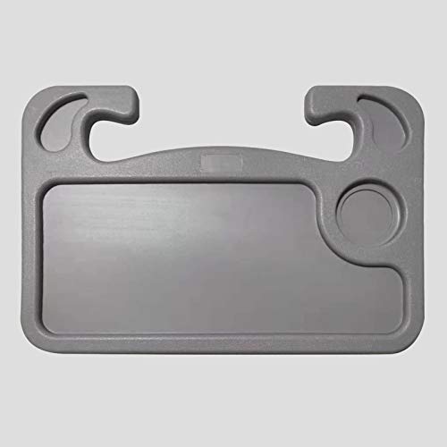 Volante, mesa, carro, mesa Adaskala, laptop, bandeja, lanche, mesa de viagem, gancho compacto, no ga