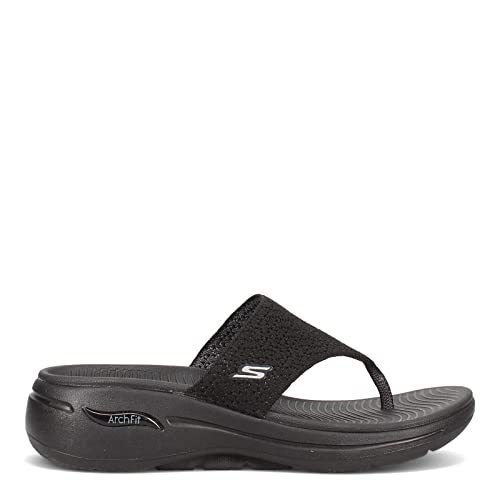 Image of Skechers Women Go Walk Arch Fit Wee Slippers