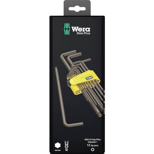 Image of 950 /13 Hex-Plus Imperial 1 SB L-Key Set, Imperial, BlackLaser