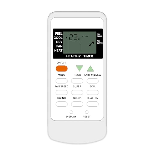 Image of ZIEVA Compatible with IFB AC Remote Control for 1.5, 1, 2 Ton Original - Air Conditioner Infrared Remote Controller with Backlight - Please Match The Original Remote (AC 135)