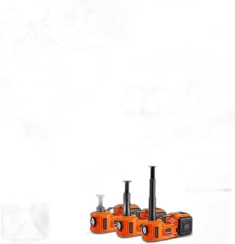 EZERE PowerLift Pro 5 Ton  ok Fonksiyonlu Elektrikli Hidrolik Kriko Lift Kald rma/Kompres r/Bijon S kme/LED I k, TURUNCU