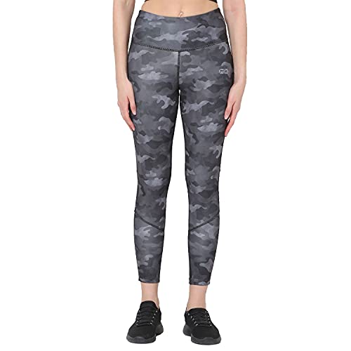 Image of Silvertraq Women's Ath Perform Printed 7 /8 High Waist Leggings
