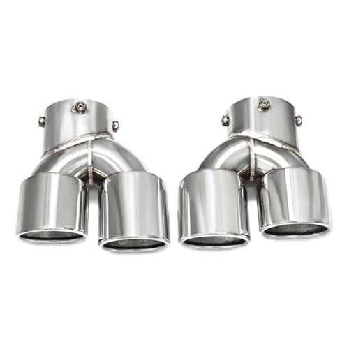 Silencieux tuyaux d'échappement BMW G20 G21 M340i en acier argent premium