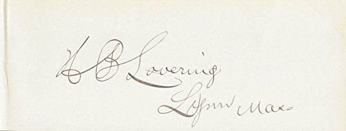 Henry B. Lovering - Signature