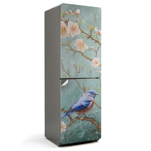 Stickers pour réfrigérateur 60x180 couvrant décalcomanie oiseau - 2