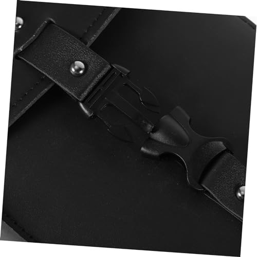 Pochette Guidon Moto Cuir PU pour Ranger Vos Clés