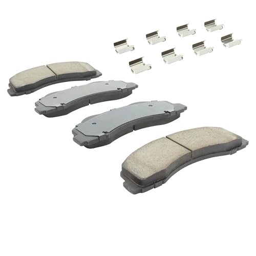 Image of QUALITY-BUILT Front Ceramic Brake Pads, Premium 1001-1414C, Compatible with 2010-2017 Ford /Lincoln (Expedition,F-150,Lobo,Mark LT,Navigator)