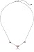 Fossil Hearts Station Pendant Necklace