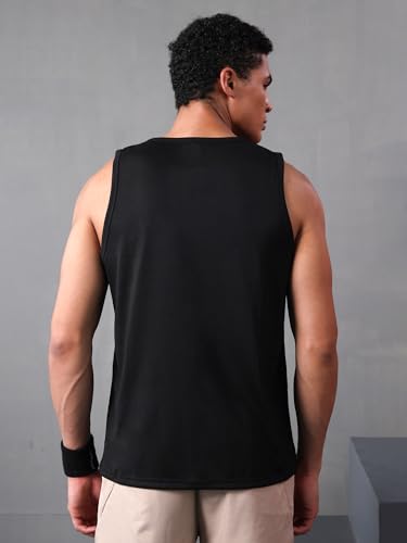 Image of CHKOKKO Sleeveless T Shirts Gym Vest for Men Workout Graphic Printed Premium Cotton Blend Tank Top for Man Running Vest Sando Gym Wear Lightweight Breathable Casual Summer Wear Boys