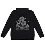 【公式】コスパ どこでもいっしょ トロ 薄手ドライパーカー まったりキャンプ Ver. BLACK Mサイズ