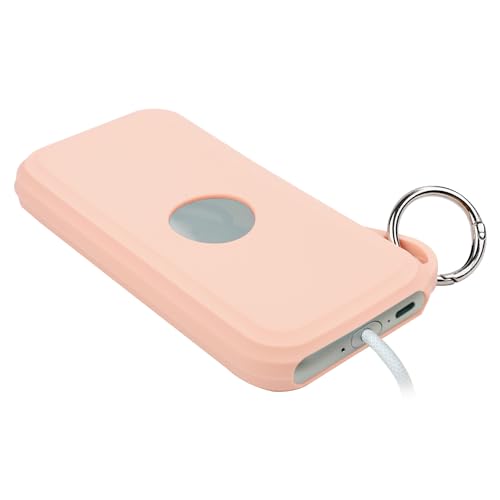 Apple Vision Pro�Ή��o�b�e���[�P�[�X �ی�o�b�e���[�J�o�[ �����O�t���o�b�e���[�o�b�O�z���_�[ �V���R���o�b�e���[ �����^��/�g���x���P�[�X �r�W�����v���o�b�e���[�p�A�N�Z�T���[ (�s���N)