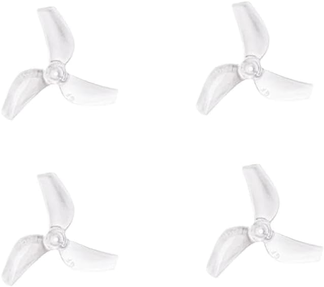 3 Propellers 1219S Air65 Racing Compatible With 1. 0mm Shaft Drones(Clear)