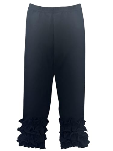 Bow Dream Baby Toddler and Little Girls Ruffle Leggings