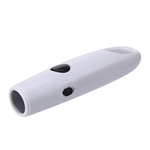 Silbato de supervivencia de plástico portátil blanco miniatura 1