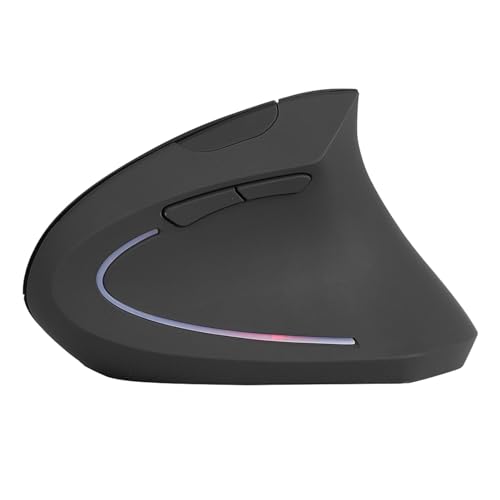 Ratón inalámbrico vertical ergonómico con alta sensibilidad negro 4