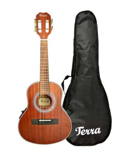 Tagima, Cavaquinho Terra Elétrico Fosco Com Capa TCV02 MH Cavaco