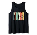 Retro Springseil Springseil Fitness Tank Top