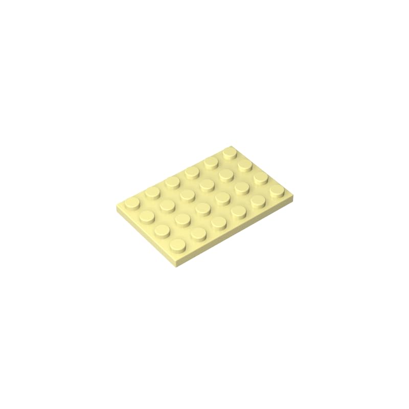 XYEIUGO GDS-520 3032 Foundation Plate 4x6, Light yellow, 10 PCS — image 1