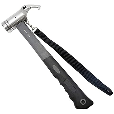 MEETOZ Tent Stakes and Heavy-Duty Hammer Cover