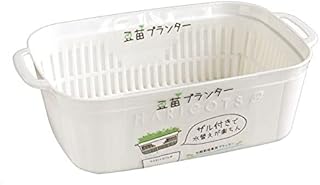 YAMADA 山田化学(株) 豆苗プランター ホワイト 21x12.5x高さ6.4cm