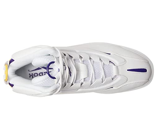 Reebok The Blast White/Always Yellow/Bold Purple Men's 10, Women's 11.5 Medium2