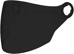 Viseira Fumê Para Capacete Pro Tork New Liberty Three 3 New Atomic Taurus Joy 23 Zeus 202 FB Injetada Moto Motoqueiro Motoboy