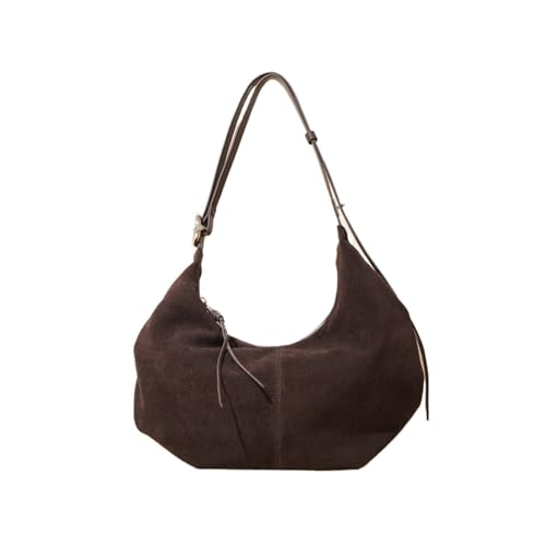 Sac daim marron rétro : résolvez le manque de place avec style