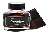KenTaur Premium European 50 ml (1.7 oz) Calligraphy Bottle Ink - Brown Color with a Subtle Chocolate...