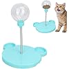YistarAble Wobbly Dog Treat Toy, Leaking Treats Ball Pet Feeder Toy, Cat Treat Dispenser Ball, Interactive Pet Toy, Feeder for Cats And Small Dogs for Hunting Chasing and Exercise